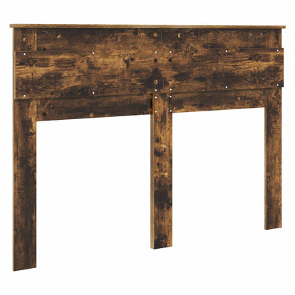 vidaXL Headboard Smoked Oak Engineered wood 6