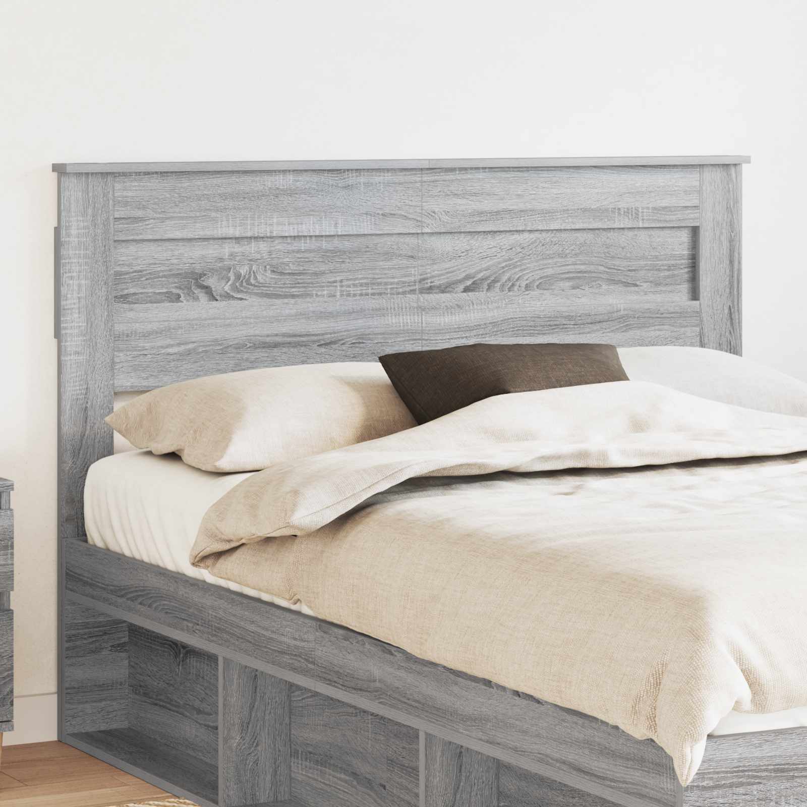vidaXL Headboard Grey Sonoma Engineered wood 1