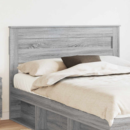 vidaXL Headboard Grey Sonoma Engineered wood 1