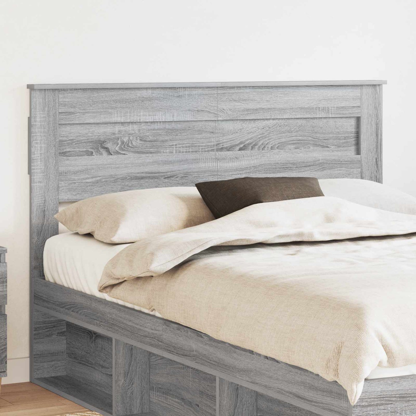 vidaXL Headboard Grey Sonoma Engineered wood 1