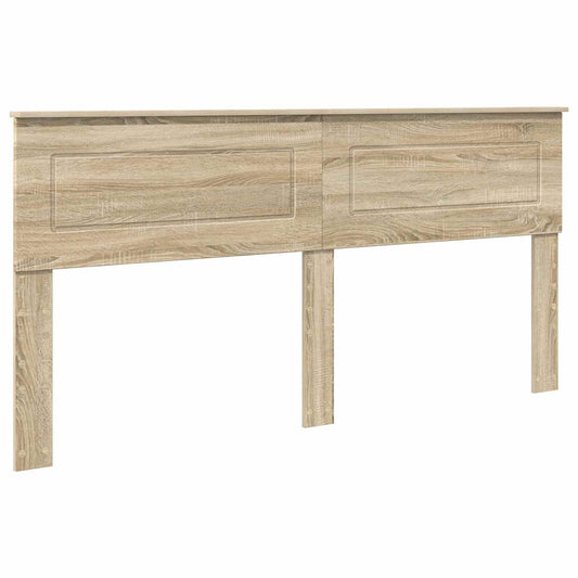 Headboard Sonoma Oak Engineered wood 2
