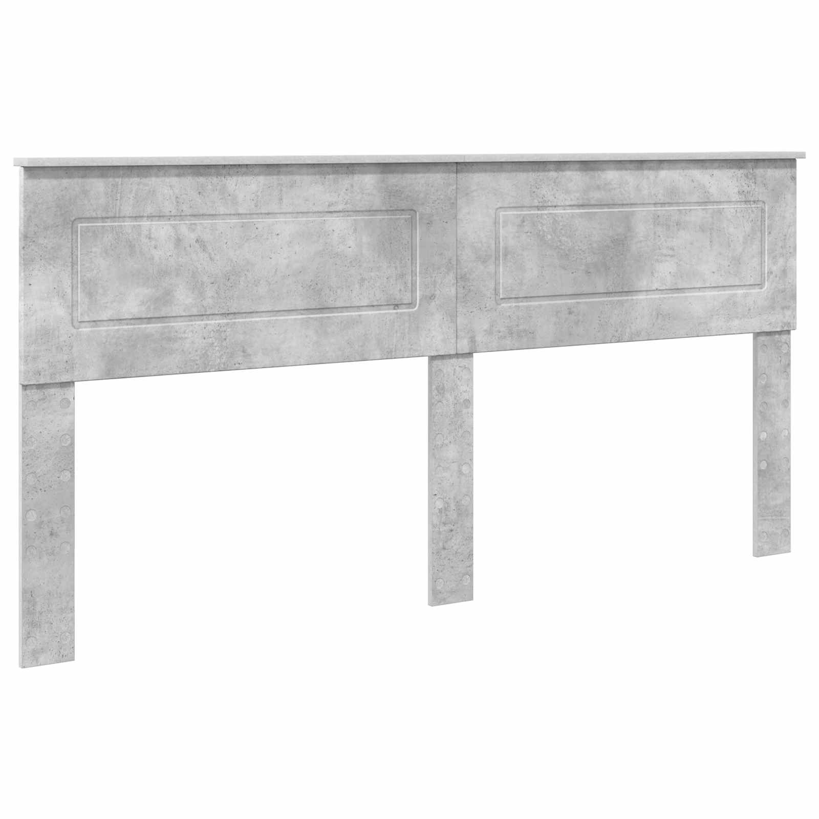 vidaXL Headboard Concrete Grey Engineered wood 2