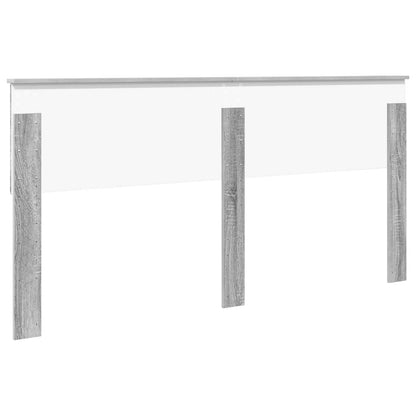 vidaXL Headboard Grey Sonoma Engineered wood 6