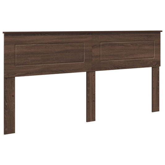 Headboard Brown Oak Engineered wood 2
