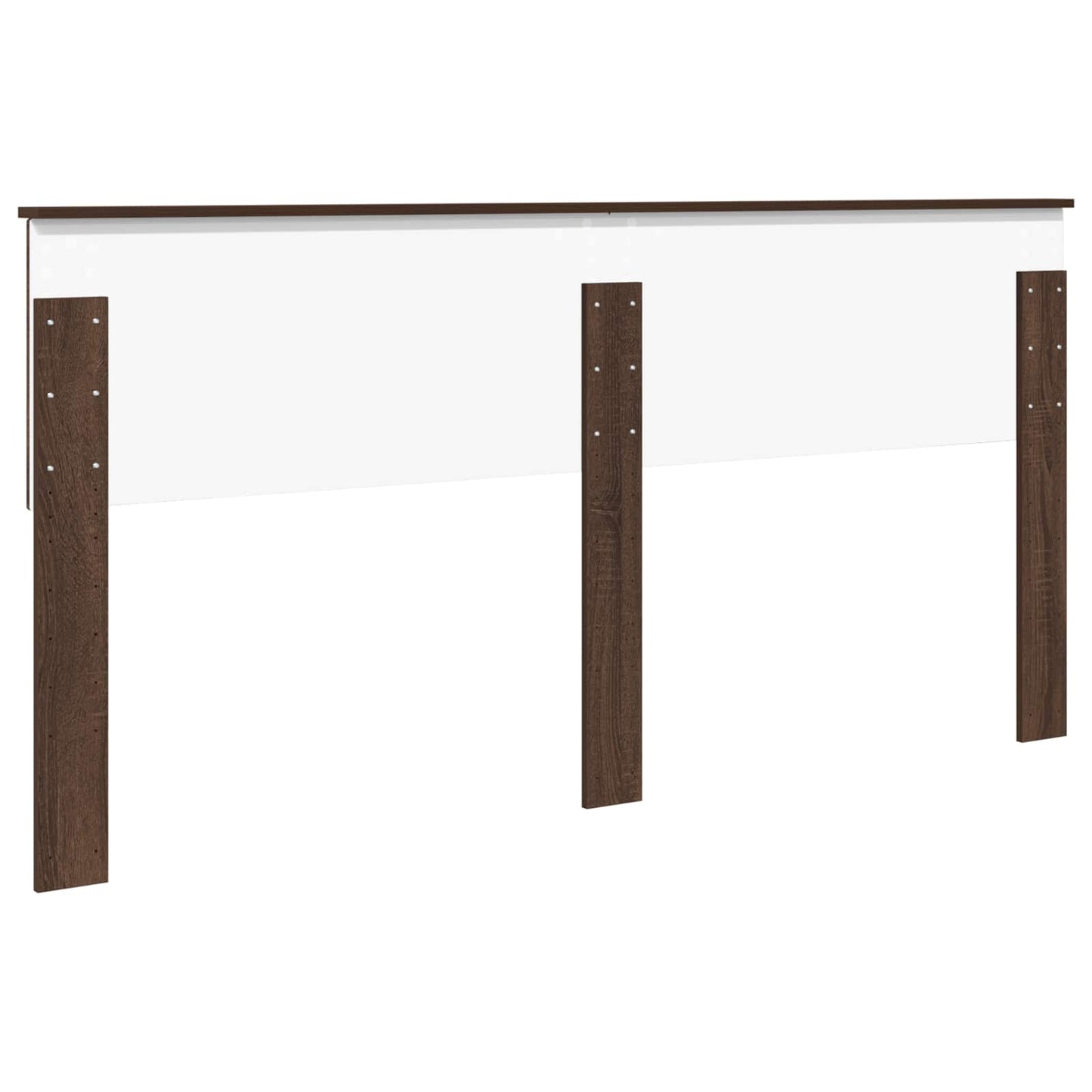 vidaXL Headboard Brown Oak Engineered wood 6