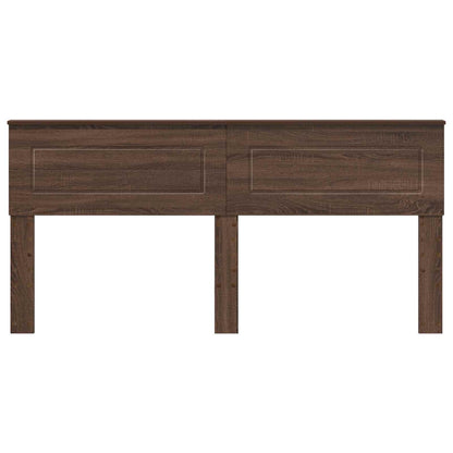 vidaXL Headboard Brown Oak Engineered wood 4