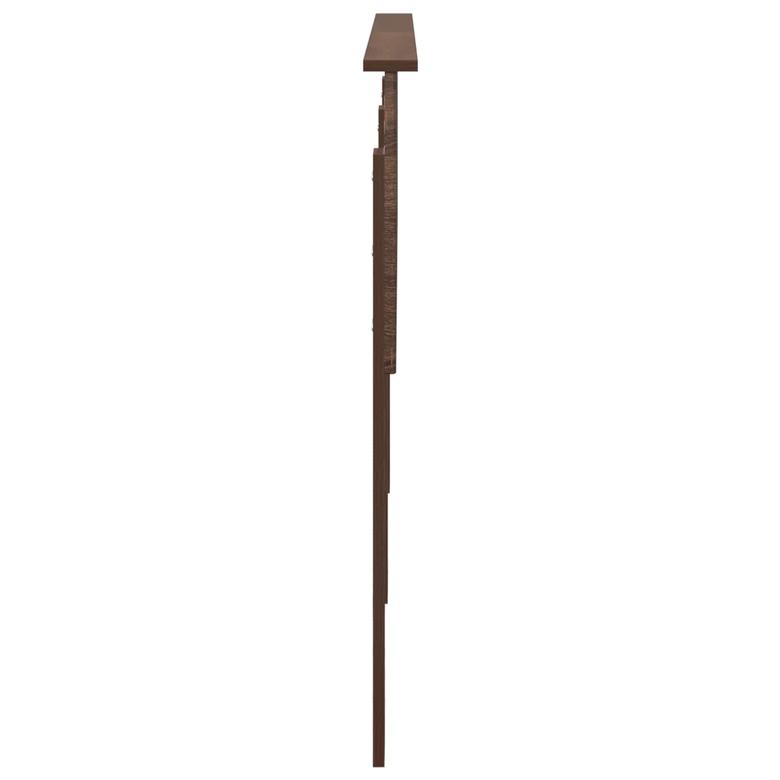 vidaXL Headboard Brown Oak Engineered wood 5