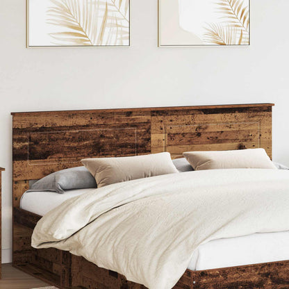 vidaXL Headboard Old Wood Engineered wood 1