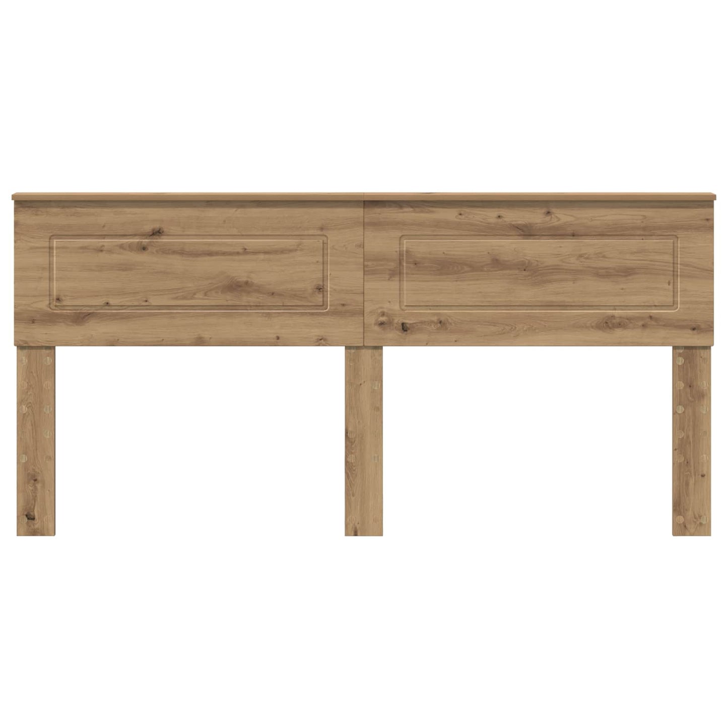 vidaXL Headboard Artisan Oak Engineered wood 4
