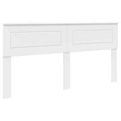 vidaXL Headboard White Engineered wood 2
