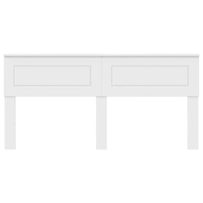 vidaXL Headboard White Engineered wood 4