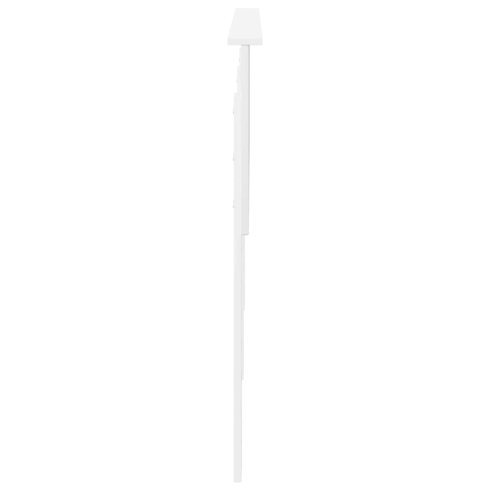 vidaXL Headboard White Engineered wood 5