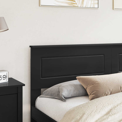 vidaXL Headboard Black Oak Engineered wood 3