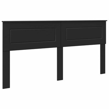 vidaXL Headboard Black Oak Engineered wood 2