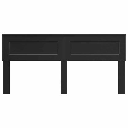 vidaXL Headboard Black Oak Engineered wood 4