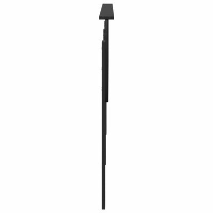 vidaXL Headboard Black Oak Engineered wood 5