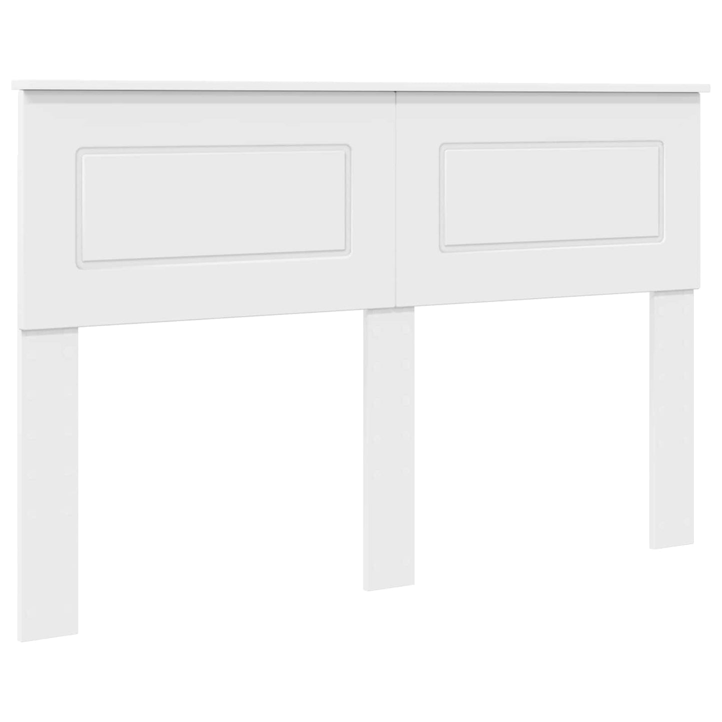 vidaXL Headboard White Engineered wood 2
