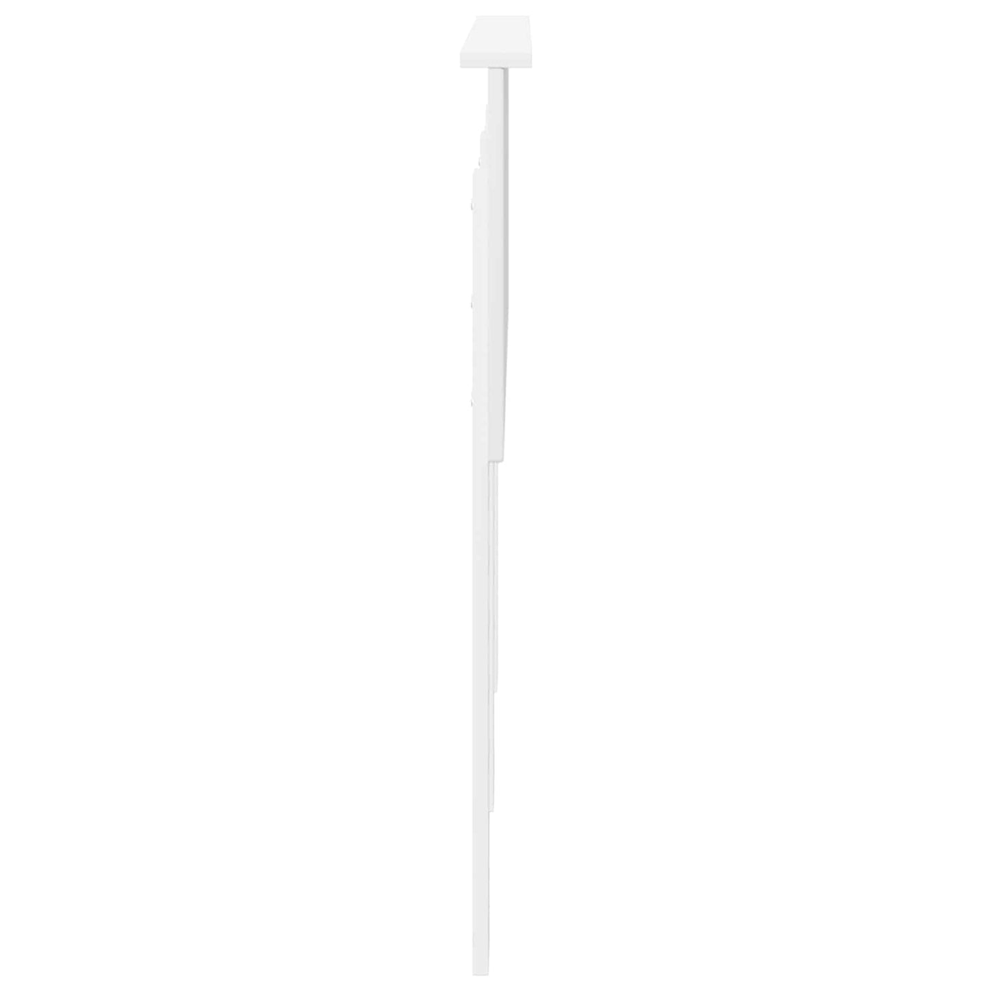vidaXL Headboard White Engineered wood 5
