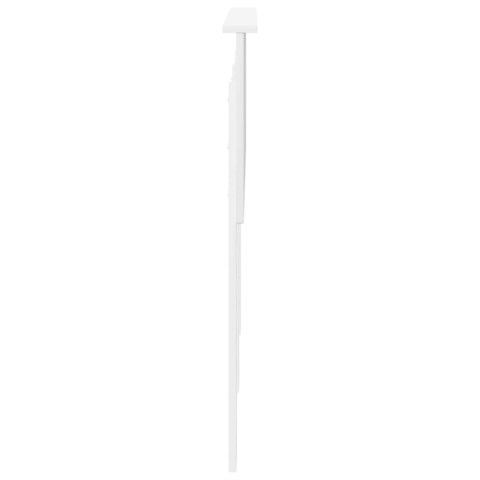 vidaXL Headboard White Engineered wood 5