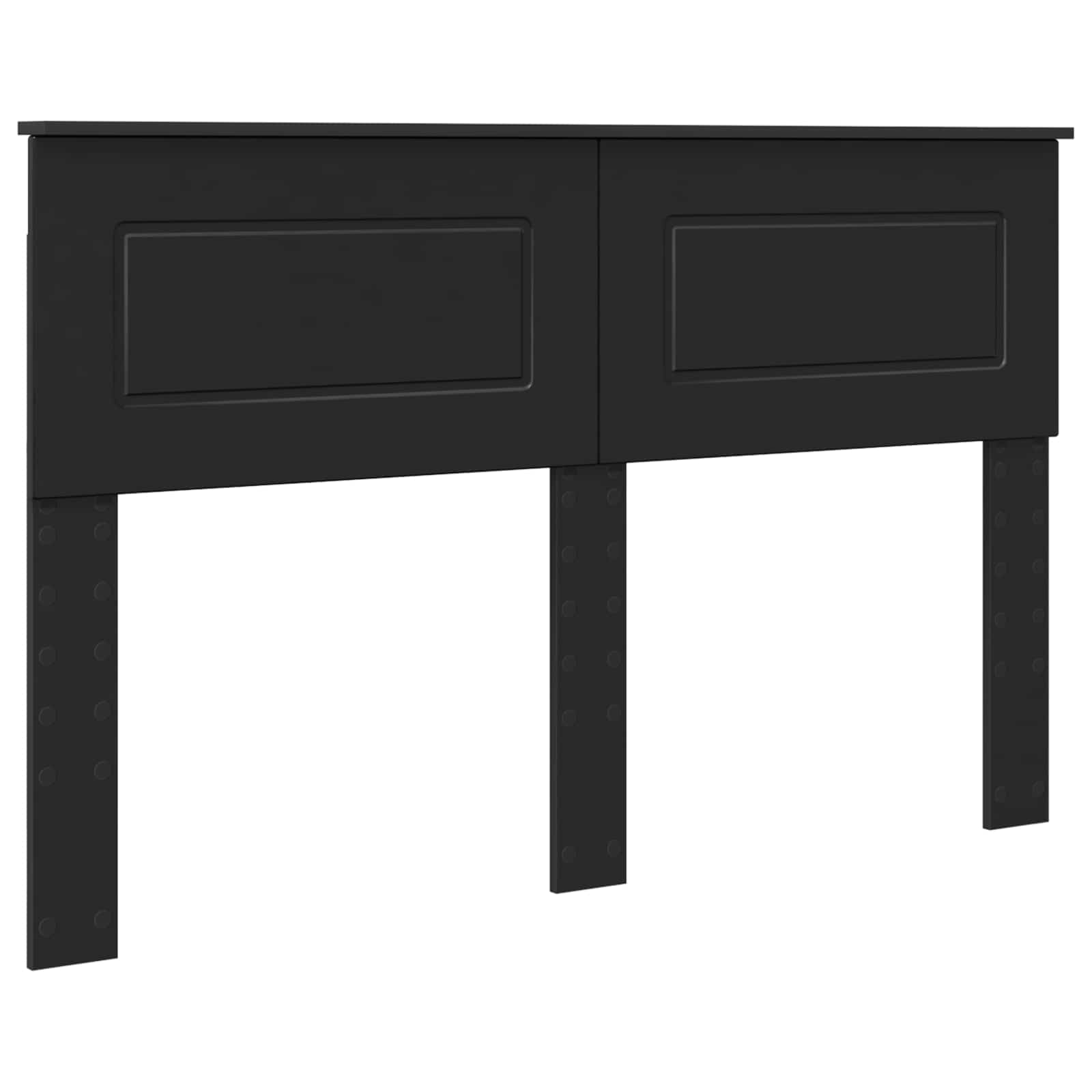 vidaXL Headboard Black Oak Engineered wood 2