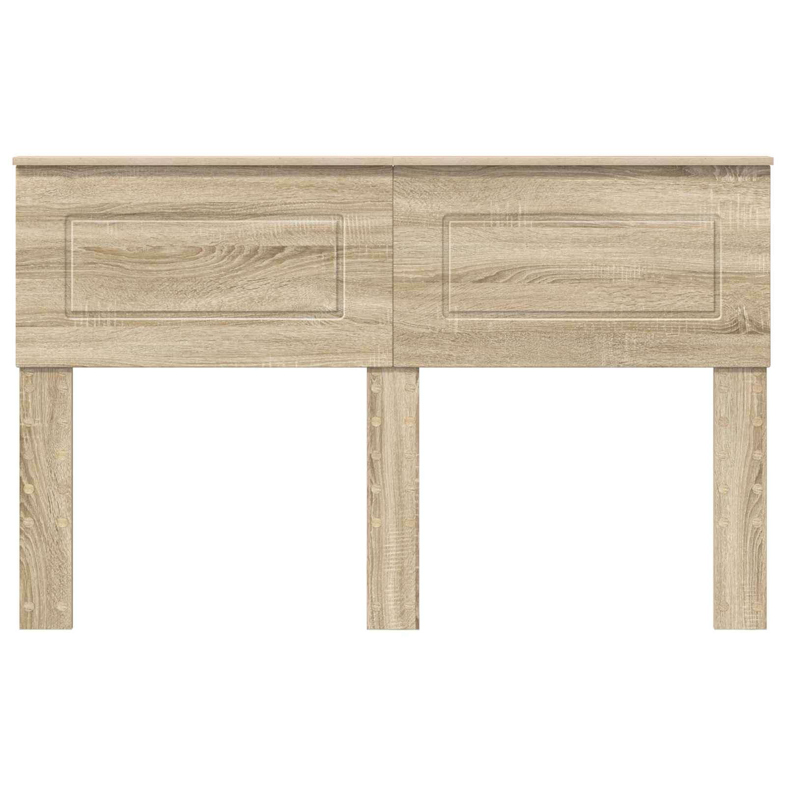 vidaXL Headboard Sonoma Oak Engineered wood 4