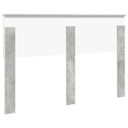 vidaXL Headboard Concrete Grey Engineered wood 6