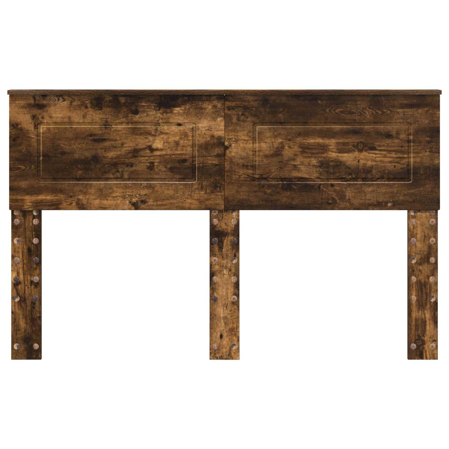 vidaXL Headboard Smoked Oak Engineered wood 4