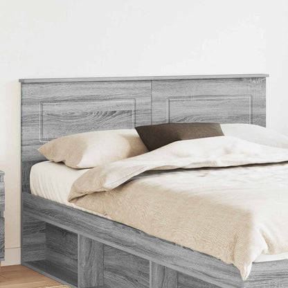 vidaXL Headboard Grey Sonoma Engineered wood 1