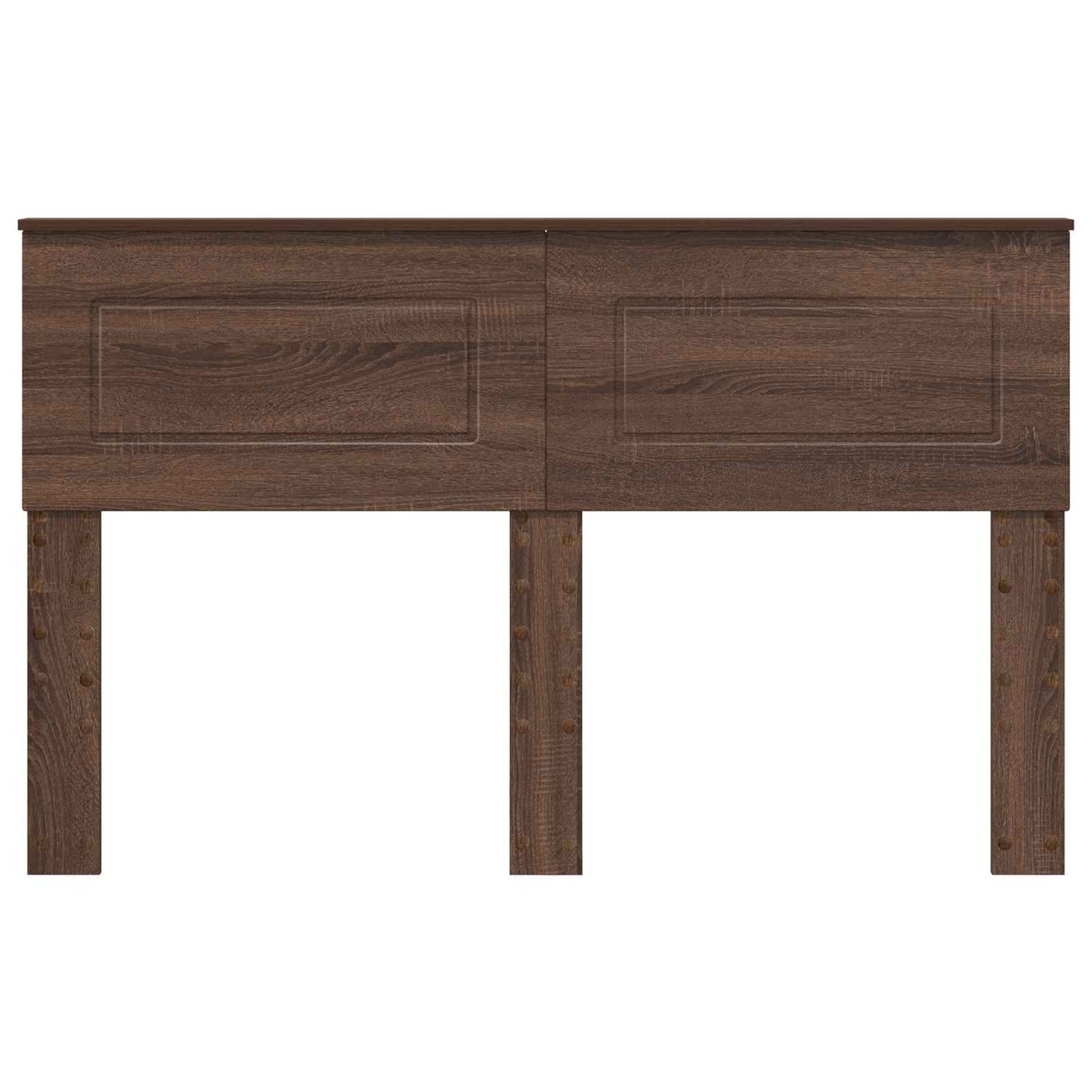 vidaXL Headboard Brown Oak Engineered wood 4