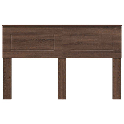 vidaXL Headboard Brown Oak Engineered wood 4
