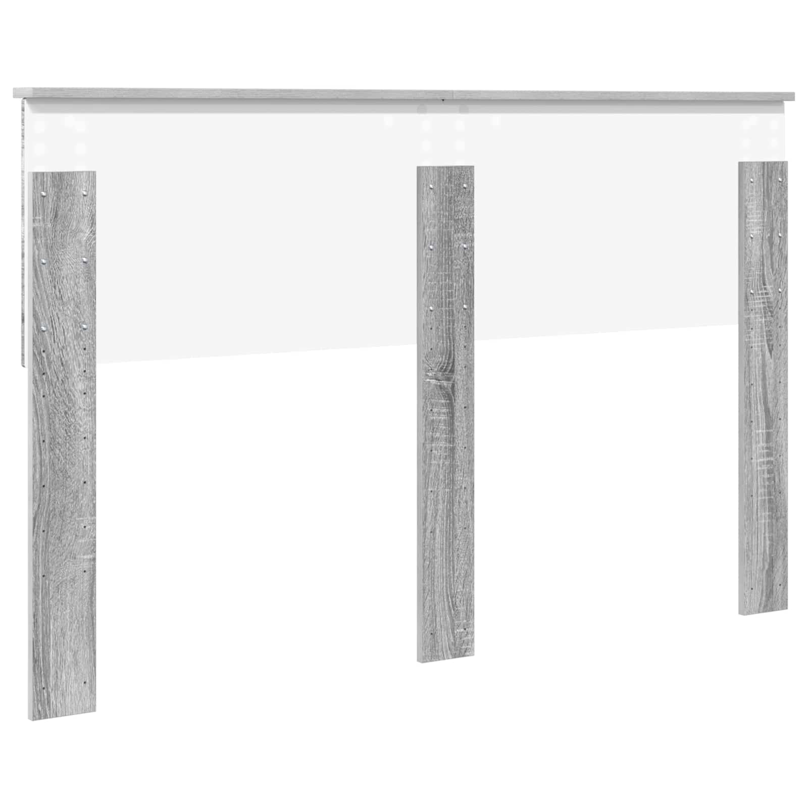vidaXL Headboard Grey Sonoma Engineered wood 6