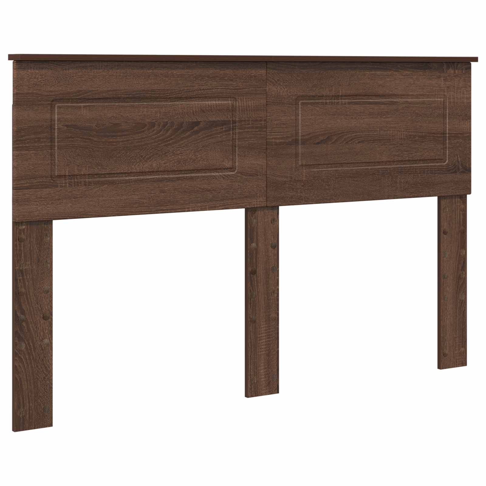 vidaXL Headboard Brown Oak Engineered wood 2