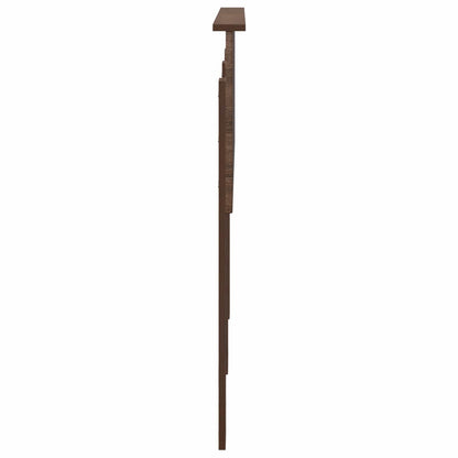 vidaXL Headboard Brown Oak Engineered wood 5