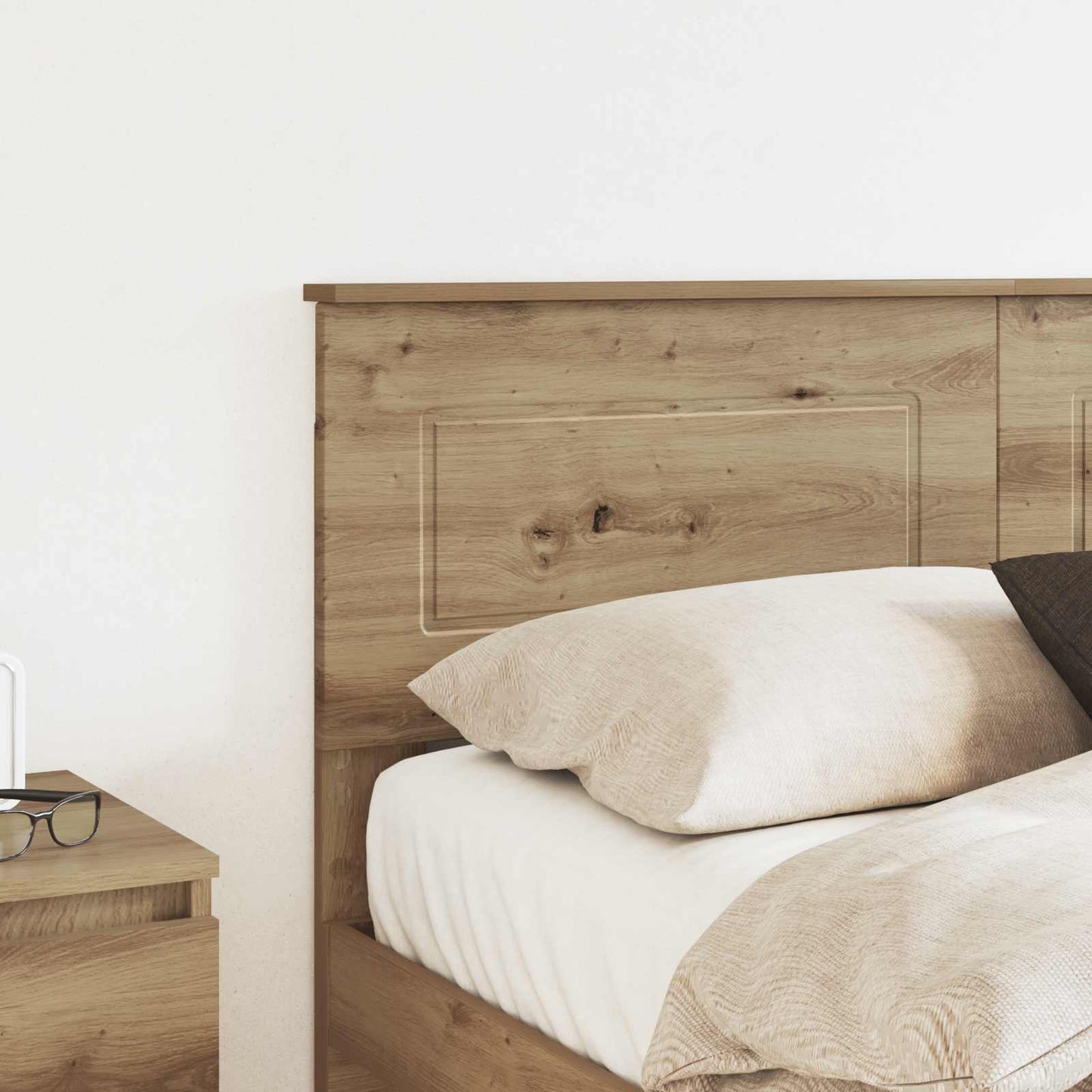 vidaXL Headboard Artisan Oak Engineered wood 3