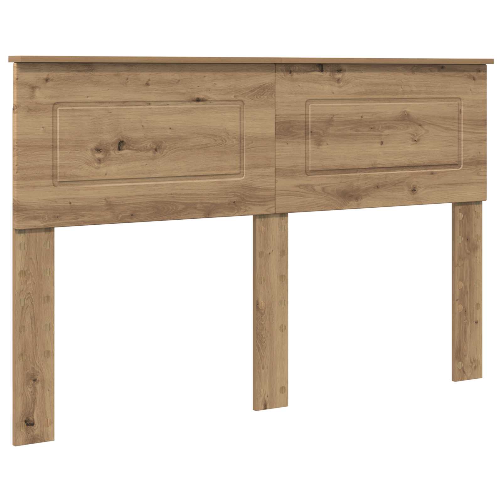 vidaXL Headboard Artisan Oak Engineered wood 2