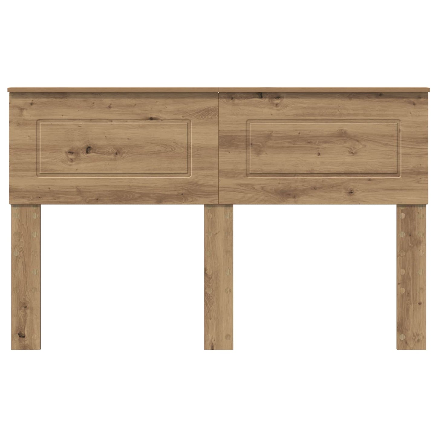 vidaXL Headboard Artisan Oak Engineered wood 4