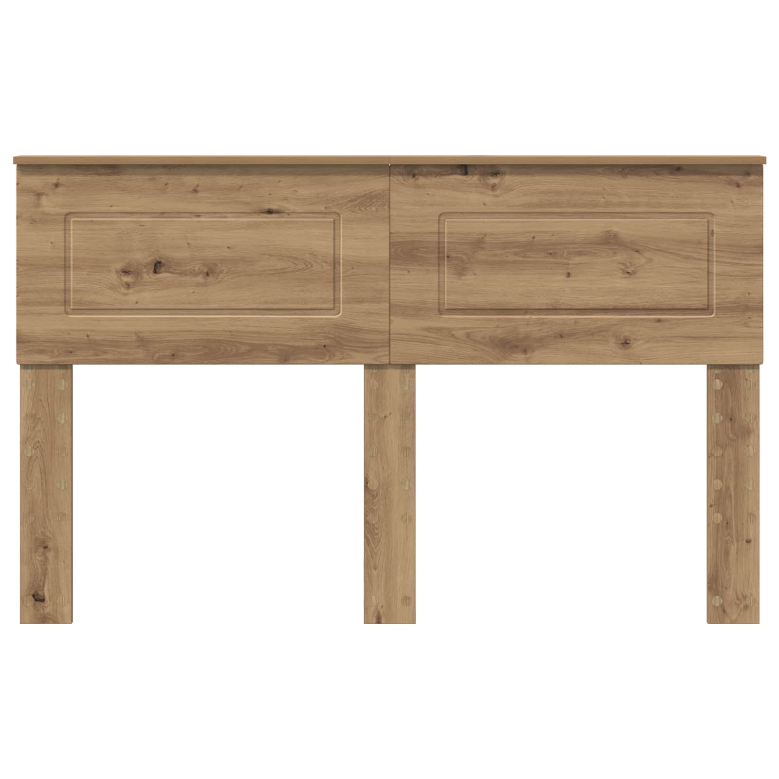 vidaXL Headboard Artisan Oak Engineered wood 4