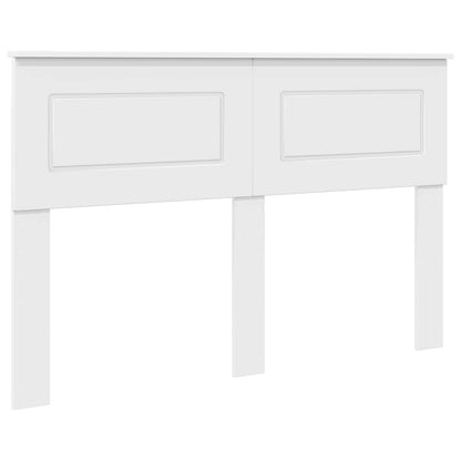 vidaXL Headboard White Engineered wood 2
