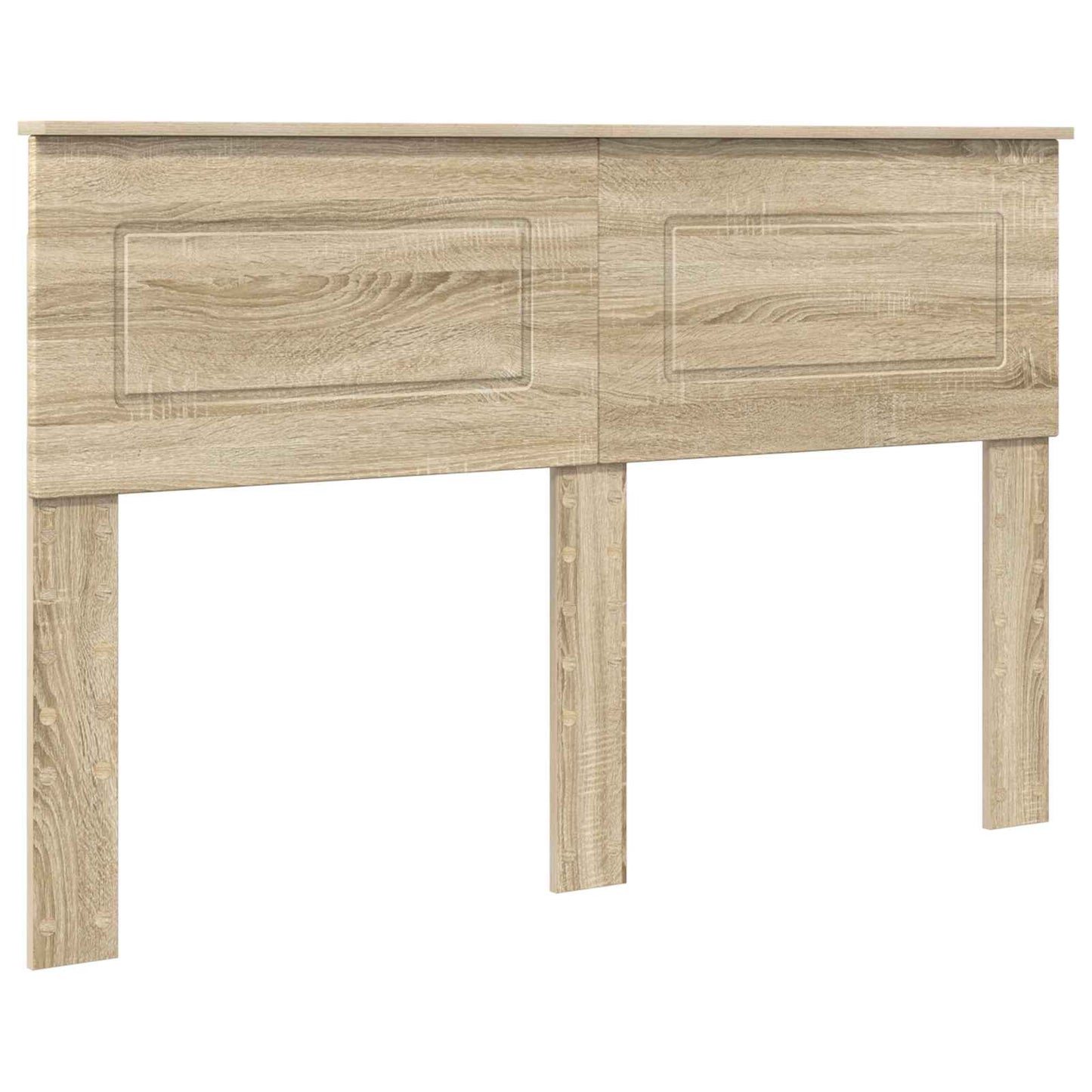 vidaXL Headboard Sonoma Oak Engineered wood 2