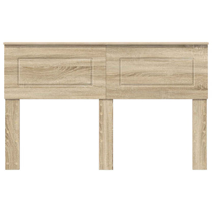vidaXL Headboard Sonoma Oak Engineered wood 4