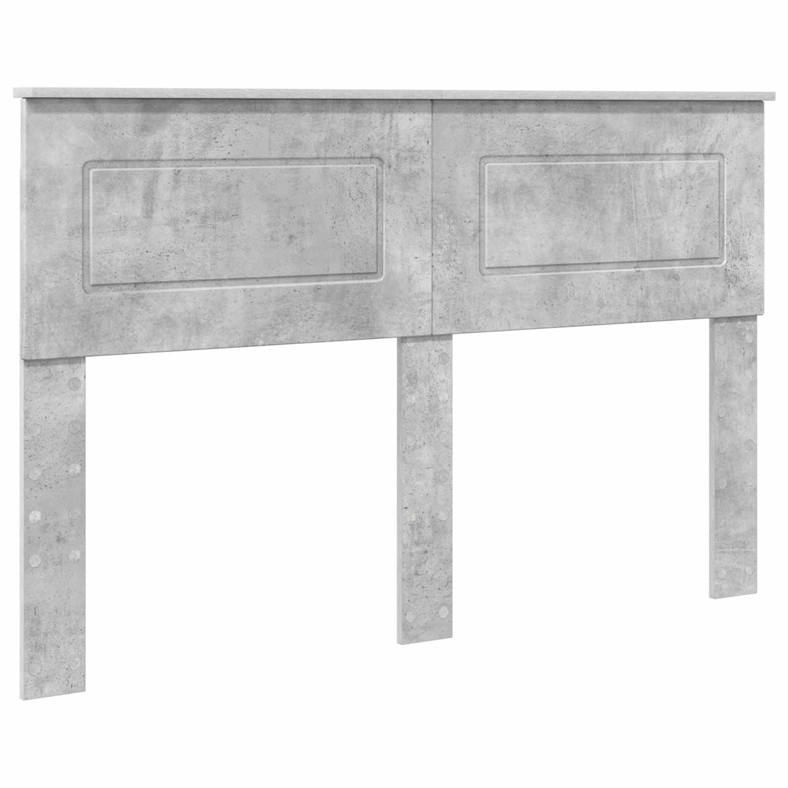 vidaXL Headboard Concrete Grey Engineered wood 2