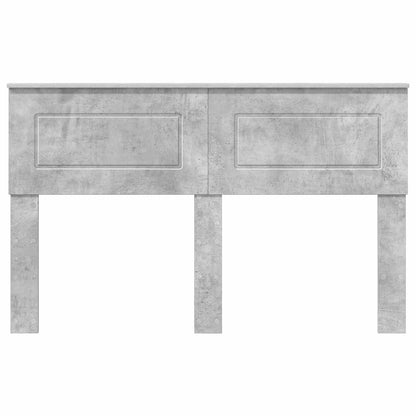 vidaXL Headboard Concrete Grey Engineered wood 4