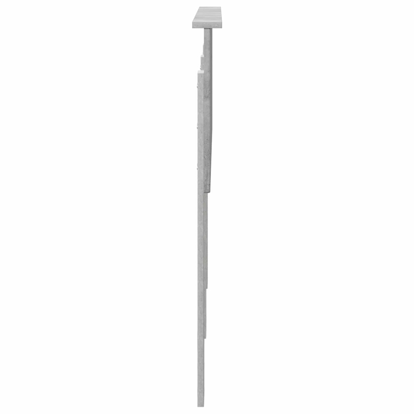 vidaXL Headboard Concrete Grey Engineered wood 5