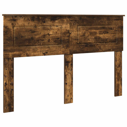 vidaXL Headboard Smoked Oak Engineered wood 2