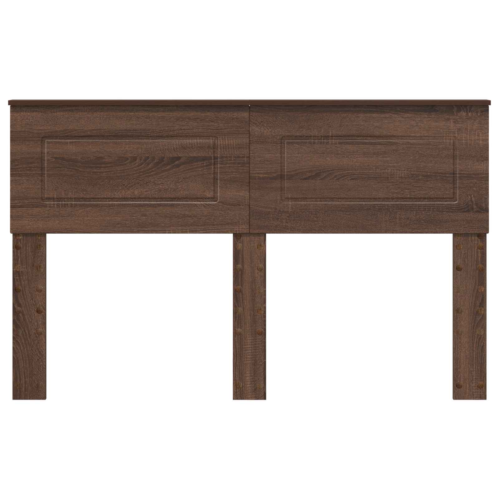 vidaXL Headboard Brown Oak Engineered wood 4