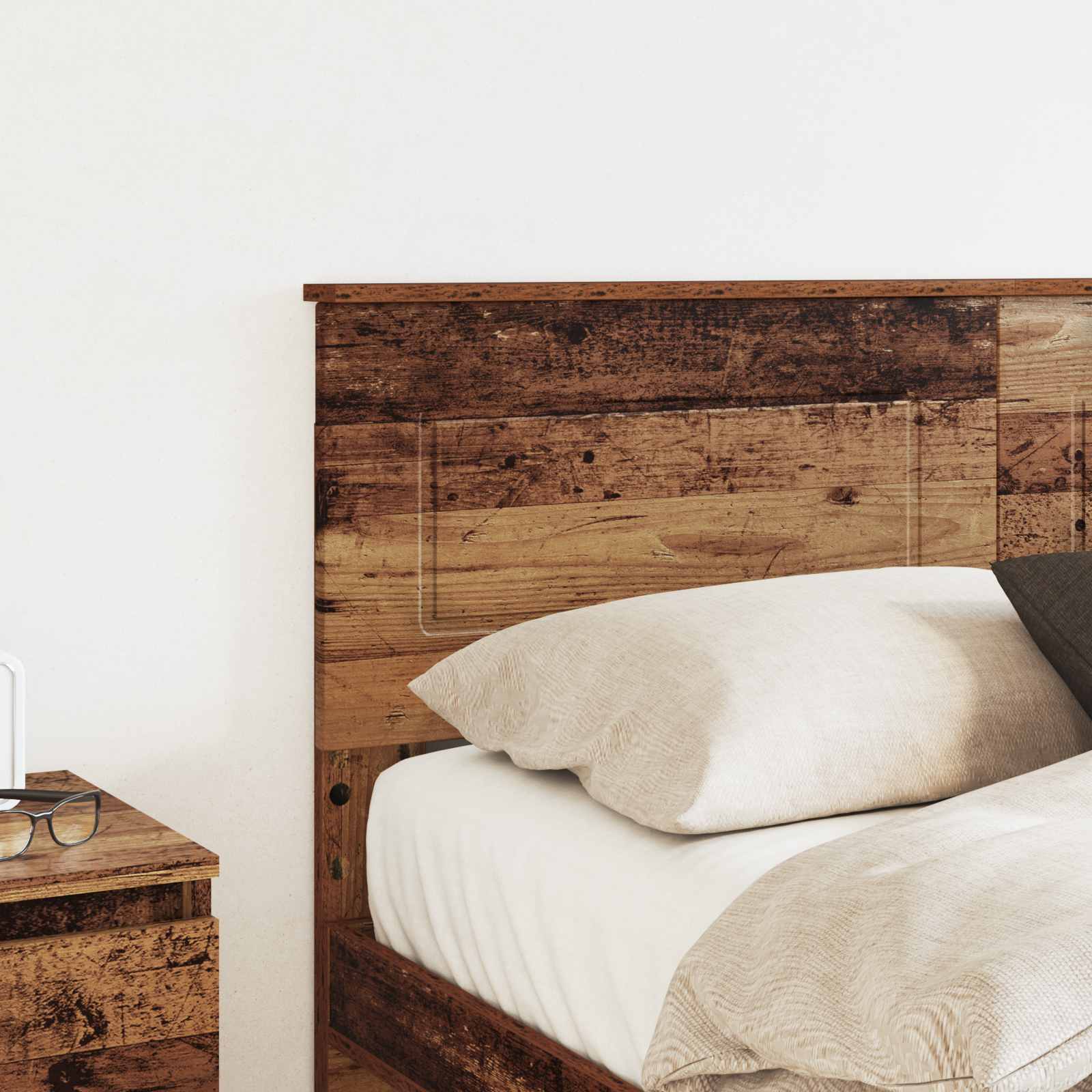 vidaXL Headboard Old Wood Engineered wood 3