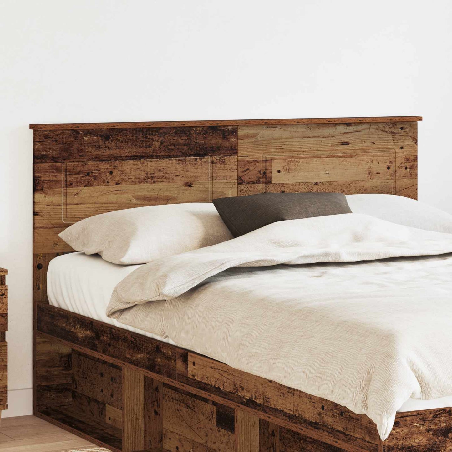 vidaXL Headboard Old Wood Engineered wood 1