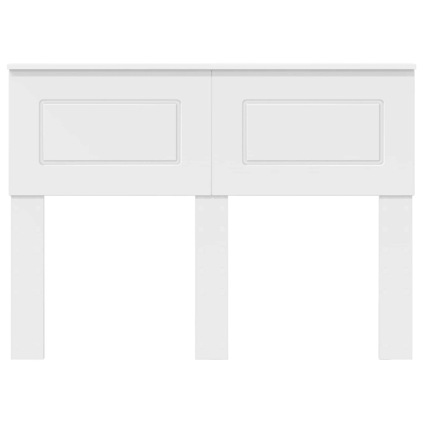 vidaXL Headboard White Engineered wood 4