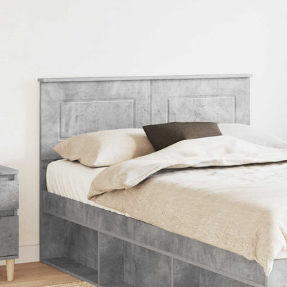 vidaXL Headboard Concrete Grey Engineered wood 1