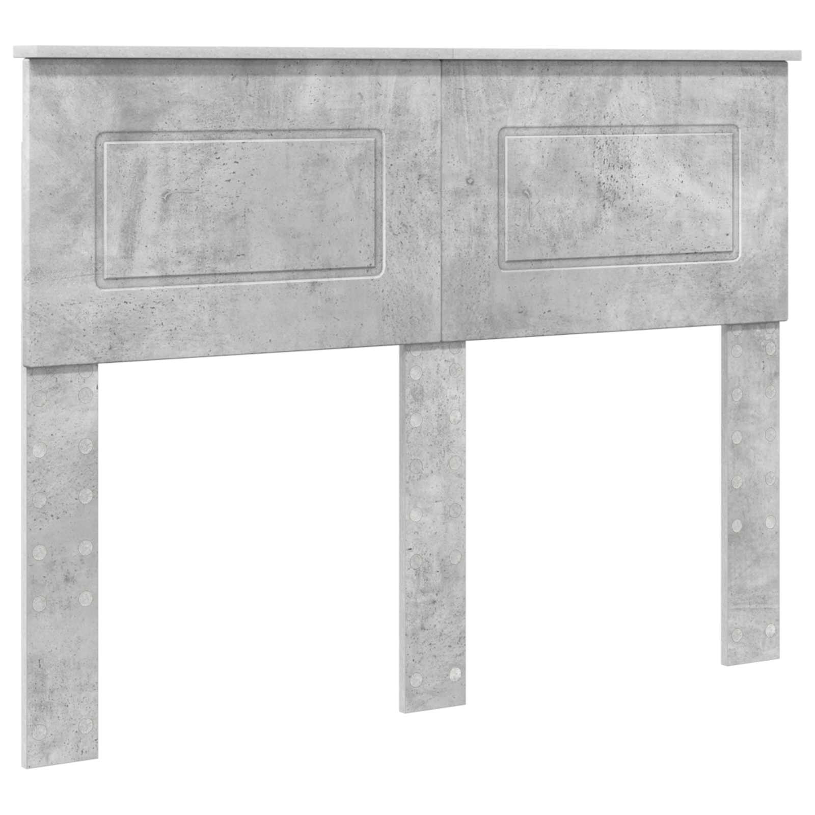 vidaXL Headboard Concrete Grey Engineered wood 2